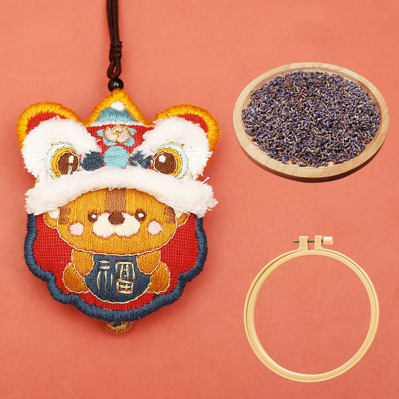 An Fu Embroidery Material Package – DIY Chinese Embroidery Kit