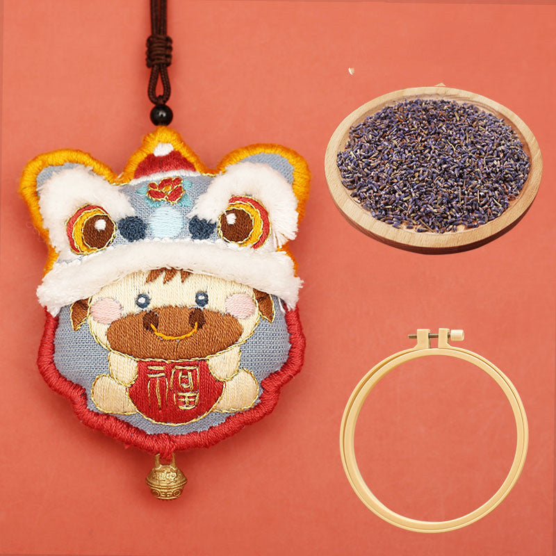 An Fu Embroidery Material Package – DIY Chinese Embroidery Kit