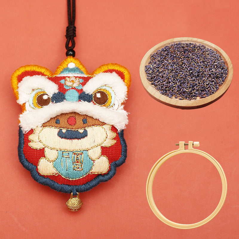 An Fu Embroidery Material Package – DIY Chinese Embroidery Kit