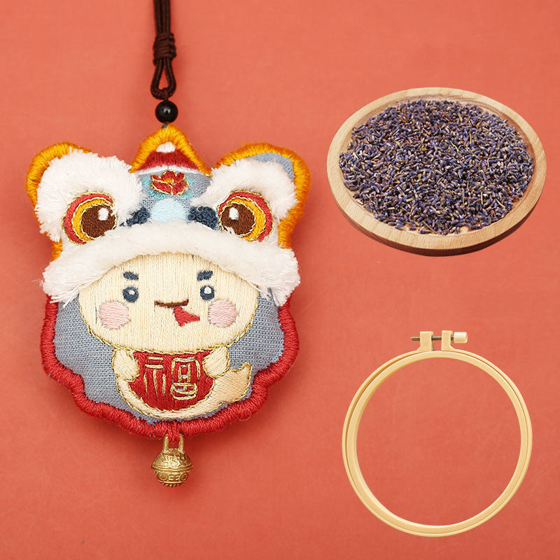 An Fu Embroidery Material Package – DIY Chinese Embroidery Kit