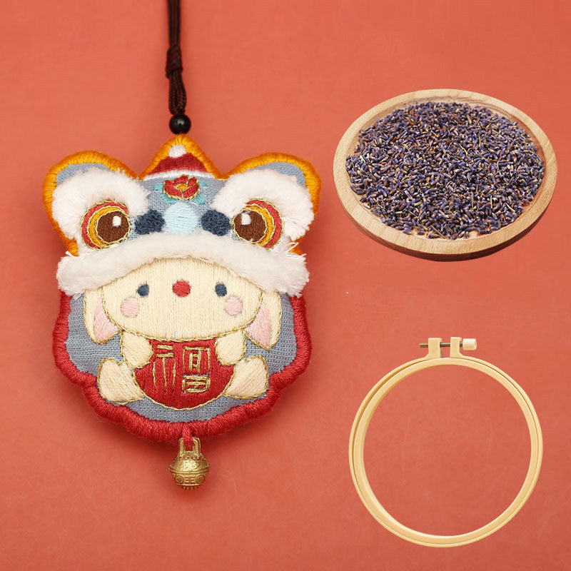 An Fu Embroidery Material Package – DIY Chinese Embroidery Kit