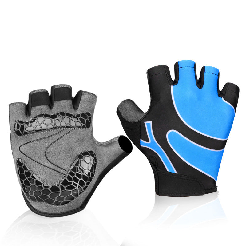Half-Finger Gym & Cycling Gloves – Breathable and Anti-Slip Grip