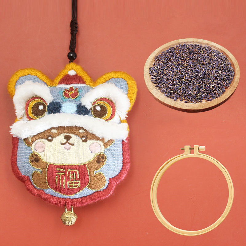 An Fu Embroidery Material Package – DIY Chinese Embroidery Kit