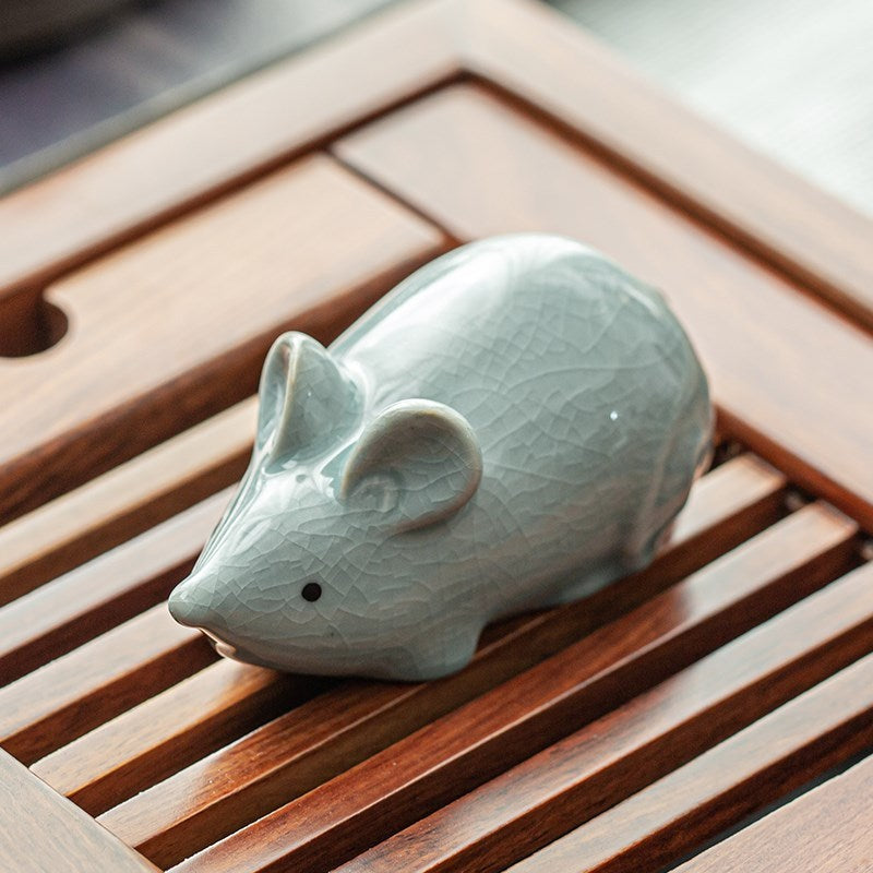 Ceramic Tea Pet – Unique Handcrafted Tea Ornament Featuring the Twelve Zodiac Animals