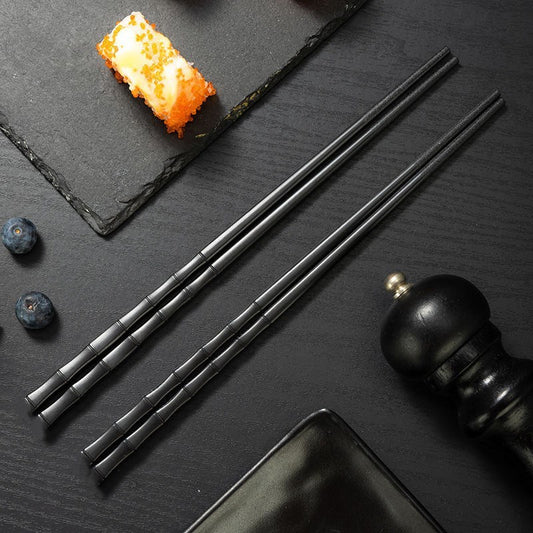 High-End Alloy Chopsticks – Premium Chinese-Style Chopsticks Set