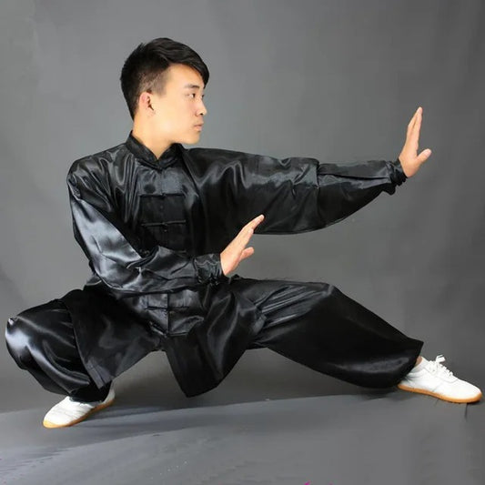 Tai Chi Martial Arts Performance Stage Costume – High-Quality Gear for Martial Artists