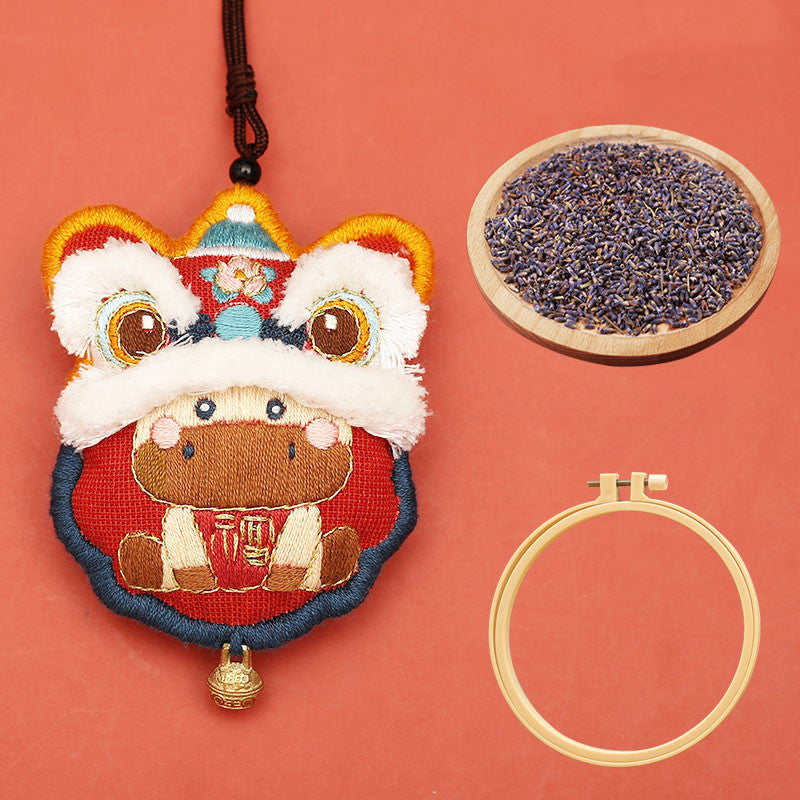 An Fu Embroidery Material Package – DIY Chinese Embroidery Kit