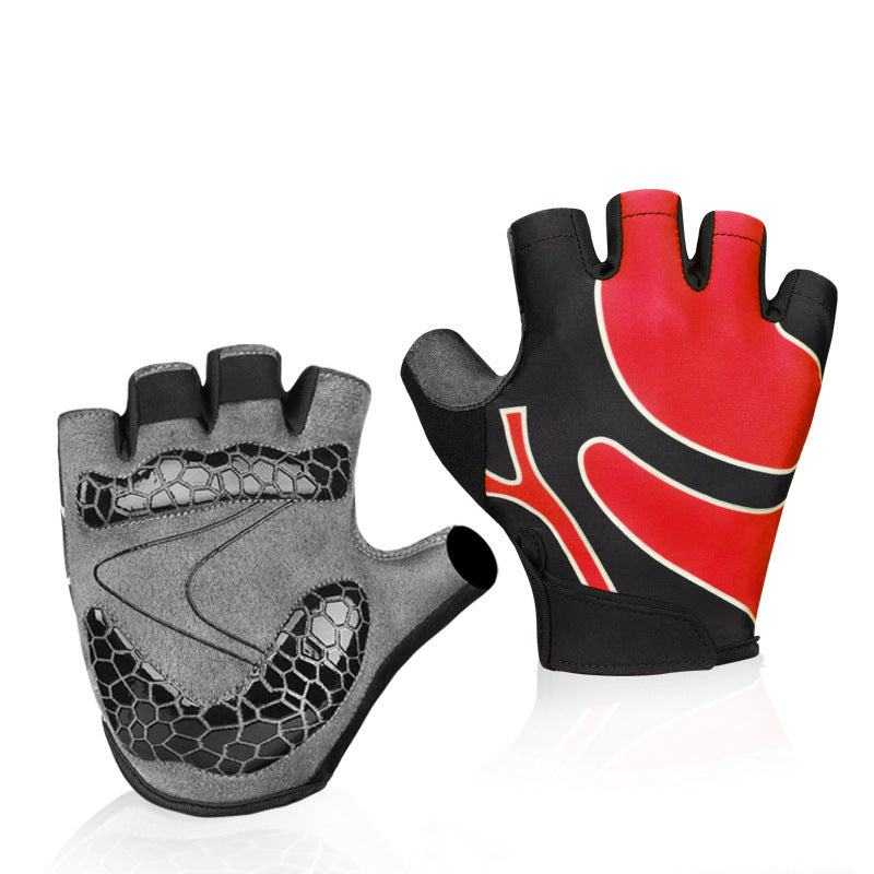 Half-Finger Gym & Cycling Gloves – Breathable and Anti-Slip Grip