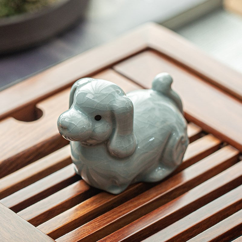 Ceramic Tea Pet – Unique Handcrafted Tea Ornament Featuring the Twelve Zodiac Animals