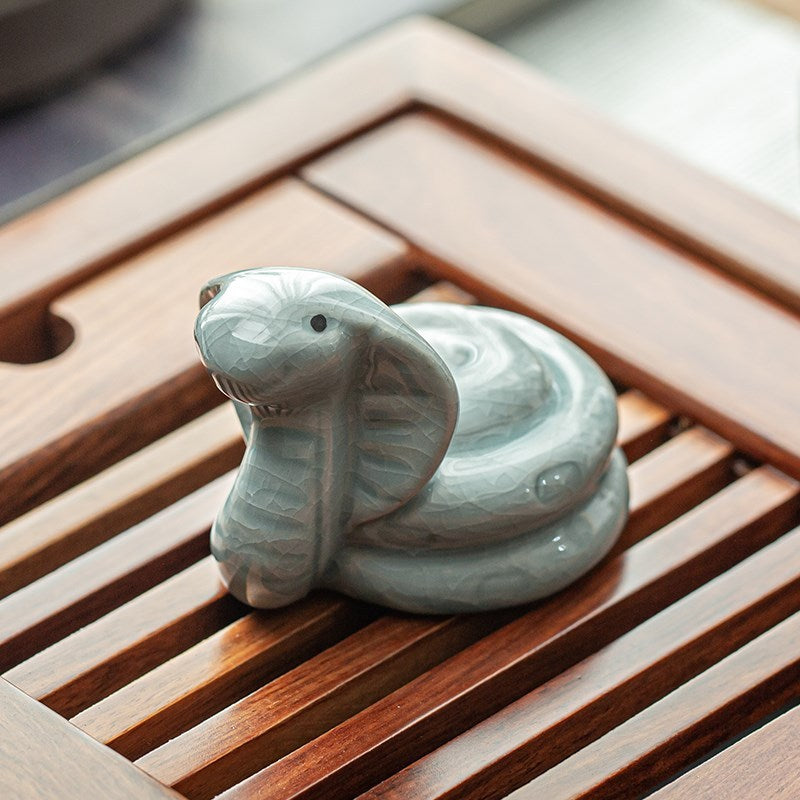 Ceramic Tea Pet – Unique Handcrafted Tea Ornament Featuring the Twelve Zodiac Animals