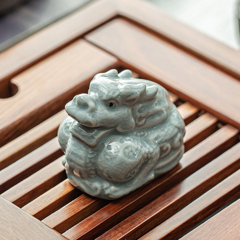 Ceramic Tea Pet – Unique Handcrafted Tea Ornament Featuring the Twelve Zodiac Animals